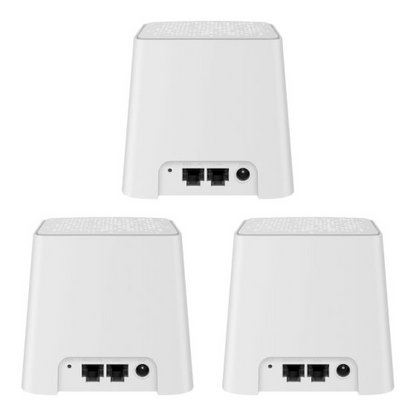 Sistema Smart Wi-Fi MESH triple, 2,4 GHz y 5 GHz (B/G/N/A/AC/V/R)
